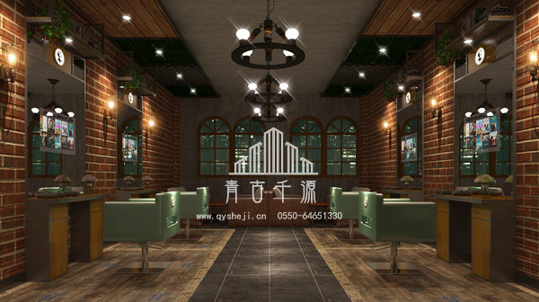 合肥理發店裝修