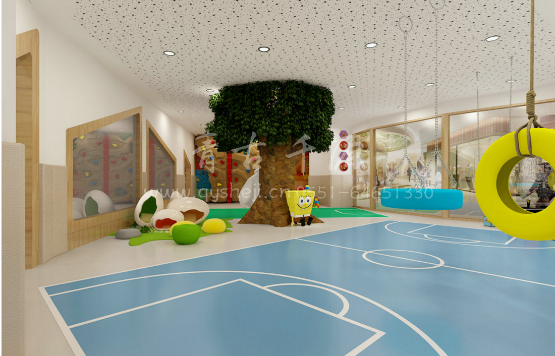 合肥幼兒園設(shè)計裝修布局4大要素